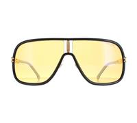 Carrera Aviator Unisexe Matte noir jaune jaune Flaglab 11 Einheitsgröße