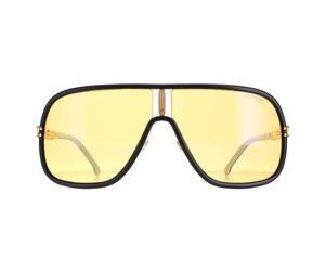 Carrera Aviator Unisexe Matte noir jaune jaune Flaglab 11 Einheitsgröße