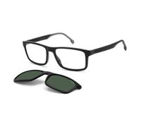 Carrera CA 8057/CS Black Black/Green Folding Clip-On 55/17/145 Herren Sonnenbrillen