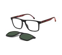 Carrera Unisex Ca8061/cs Sunglasses, BLX/UC MT BLK RED, 55