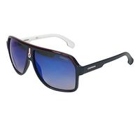 Carrera Carrera 1001/s 8RU/KM BLUE RED Sunglasses Man Acetate, Standard, 62