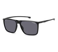 Carrera Sonnenbrille CARDUC 034/S 08A schwarz-grau 59/16 Vollrand Rechteckig Herren mit Sehstärke