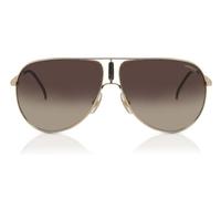 Carrera Gipsy65 J5G/HA GOLD Sunglasses Unisex Steel, Standard, 64