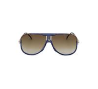 Carrera Herren-Sonnenbrille in Blau - Größe 64 | Damen Brillen