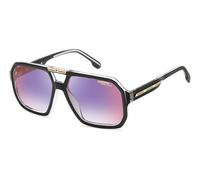 CARRERA Mens Victory C 01/S Sunglasses, Black Crystal, 60