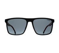 Carrera Rectangle Herren Schwarz und Rot Burgund 8064/S Einheitsgröße