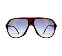 Carrera Rectangle Unisex Sonnenbrille Dunkel Havanna Grau Bronze Mirror Einheitsgröße