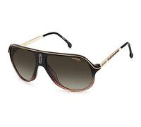 Carrera Safari65/n DCC/HA BLK SHAD BW Sunglasses Unisex Propionate, Standard, 62