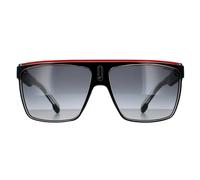 Carrera Shield Unisex Schwarz Kristall Weiß Rot Dunkelgrau Gradient Sonnenbrille Einheitsgröße
