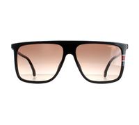 Carrera Square Mens Schwarz/Dunkelbraun 172/N/S Sonnenbrille Einheitsgröße