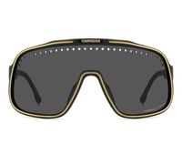 CARRERA SUN Brille C SPORT 02/S Größe 99-01 mm Matte Schwarz Gold/Eye size: 99 - Bridge size: 01