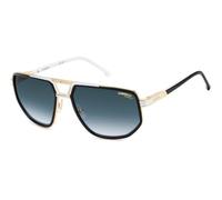 CARRERA SUN Brille CARRERA 1072/S Größe 61-17 mm Schwarz Weiß/Eye size: 61 - Bridge size: 17