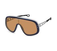 CARRERA SUN Brille FLAGLAB 17 Größe 99-01 mm Blau Ruthenium/Eye size: 99 - Bridge size: 01