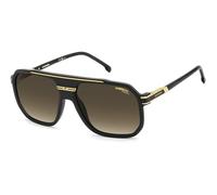 Carrera-Sport Sonnenbrille Carrera 1077/S Unisex Matt Schwarz/Gold 60