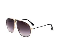 Carrera Unisex-Erwachsene Bound HA 2M2 60 Sonnenbrille, Schwarz (Black Gold/BRWN)