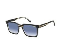 Carrera VICTORY C 02/S BLACK CRYSTAL/BLUE SHADED 54/19/145 Herrenbrillen Sonnenbrillen