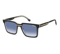Carrera VICTORY C 02/S BLACK CRYSTAL/BLUE SHADED 54/19/145 Herrenbrillen Sonnenbrillen