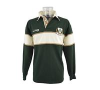 Carrolls Irish Gifts Lansdowne Rugby-T-Shirt, langärmlig, Farbe Ireland - XL