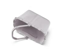Carrybag Cord Grey Einkaufskorb