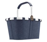 carrybag herringbone dark blue - herringbone dark blue Blau