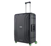 CarryOn Steward Hartschalen Mittelgroßer Koffer Ohne Reißverschluss 65cm - Reisekoffer 3 Punkt Verschluss TSA (Grau, Mittelgroße)