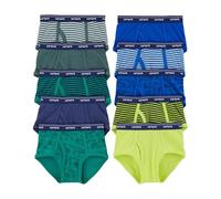Carter's 10er-Pack Baumwoll-Slips, Grün/Blau Dino, 8 Years