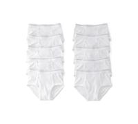 Carter's 10er-Pack Baumwoll-Slips, Weiss/opulenter Garten, 14 Years