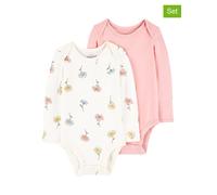 carter's 2er-Set: Bodys in Rosa - Größe 74 | Baby Bodys