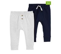 carter's 2er-Set: Hosen in Dunkelblau - Größe 62 | Babyhosen
