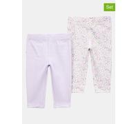 carter's 2er-Set: Leggings in Lila - Größe 62 | Babyhosen