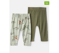 carter's 2er-Set: Leggings Khaki - Größe 74 | Babyhosen