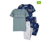 carter's 2er-Set: Pyjamas in Blau - Größe 92 | Kinder Waesche