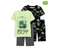 carter's 2er-Set: Pyjamas in Grün - Größe 116 | Kinder Waesche