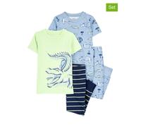 carter's 2er-Set: Pyjamas in Grün - Größe 98 | Kinder Waesche