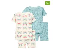carter's 2er-Set: Pyjamas in Hellblau - Größe 92 | Kinder Waesche