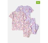 carter's 2er-Set: Pyjamas in Lila - Größe 110 | Kinder Waesche
