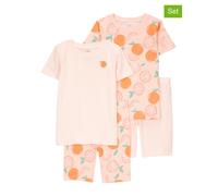 carter's 2er-Set: Pyjamas in Rosa - Größe 116 | Kinder Waesche