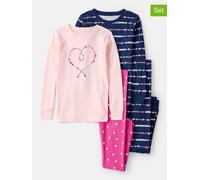 carter's 2er-Set: Pyjamas in Rosa - Größe 140 | Kinder Waesche