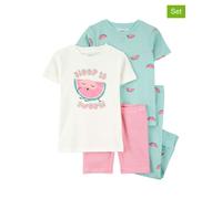 carter's 2er-Set: Pyjamas in Rosa - Größe 98 | Kinder Waesche