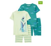 carter's 2er-Set: Pyjamas in Türkis - Größe 92 | Kinder Waesche