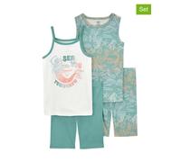 carter's 2er-Set: Pyjamas in Weiß - Größe 116 | Kinder Waesche