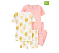 carter's 2er-Set: Pyjamas in Weiß - Größe 92 | Kinder Waesche