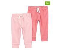carter's 2er-Set: Sweathosen in Rosa - Größe 62 | Babyhosen