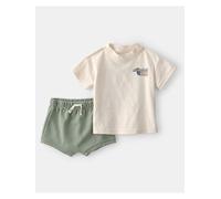 carter's 2tlg. Outfit in Beige - Größe 62 | Baby Shirts