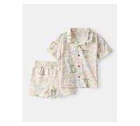 carter's 2tlg. Outfit in Beige - Größe 98 | Kinder Blusen Hemden
