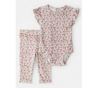 carter's 2tlg. Outfit in Creme - Größe 80 | Baby Bodys