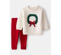 carter's 2tlg. Outfit in Creme - Größe 86 | Baby Pullover Cardigans