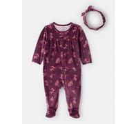 carter's 2tlg. Outfit in Lila - Größe 62 | Strampler