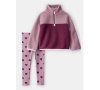 carter's 2tlg. Outfit in Lila - Größe 92 | Kids Fleecejacken Fleecepullover