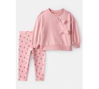 carter's 2tlg. Outfit in Rosa - Größe 86/92 | Baby Sweatshirts Jacken